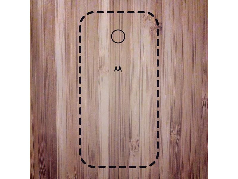 Wood Moto X back cover teaser image Motorola