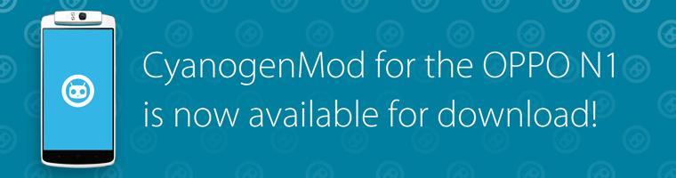 Oppo N1 CyanogenMod ROM