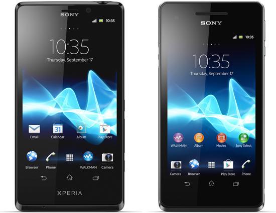 Sony Xperia T, Xperia V official