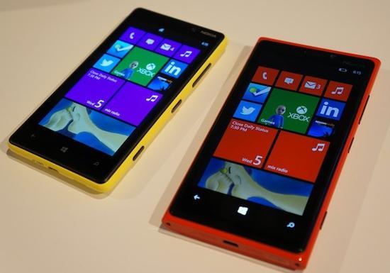 Nokia Lumia 820, Nokia Lumia 920