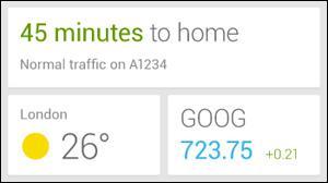 Google Now widget