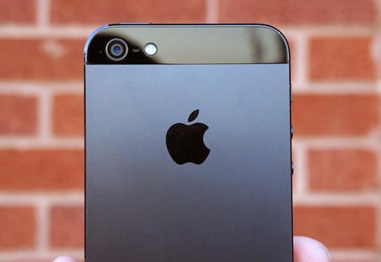 iPhone 5 rear black and slate