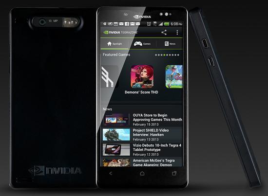 NVIDIA Phoenix Tegra 4i reference design smartphone