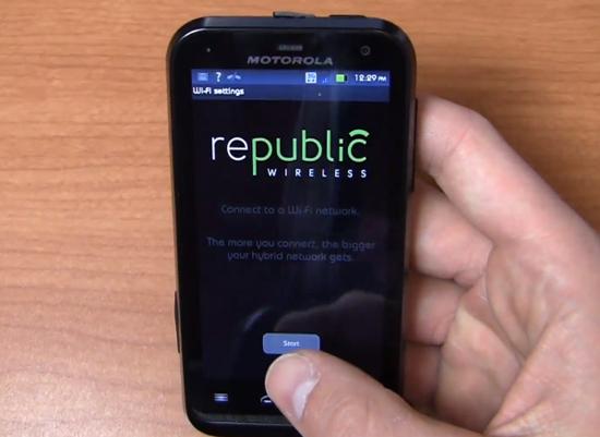 Republic Wireless Motorola Defy XT