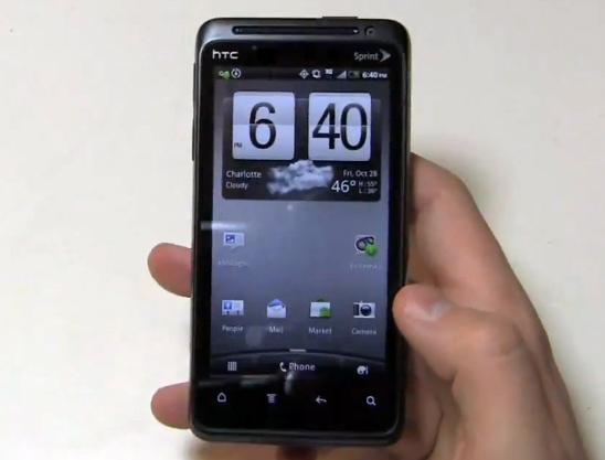 HTC EVO Design 4G Sprint
