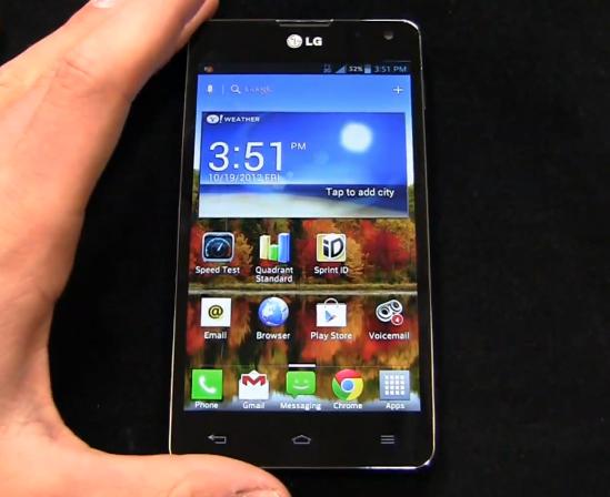 Sprint LG Optimus G