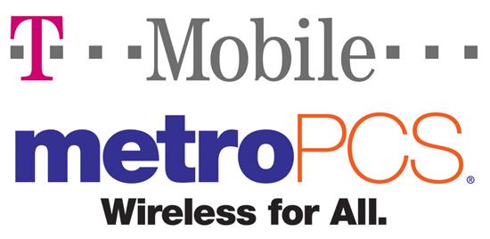 T-Mobile MetroPCS logos