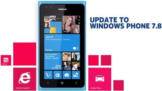Windows Phone 7.8 Nokia update