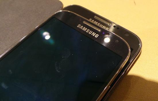 Samsung logo Galaxy S 4, Galaxy Note II