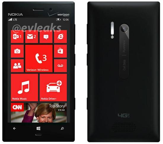 Nokia Lumia 928 Verizon Wireless leak