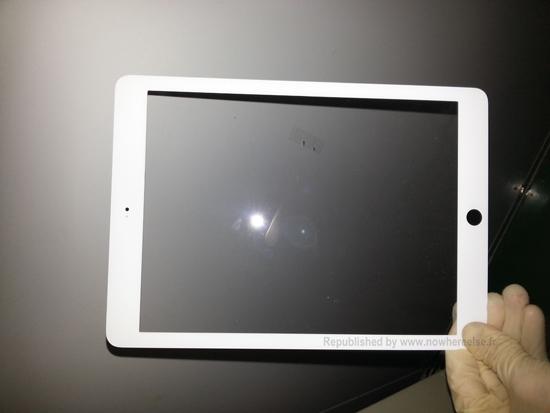 Alleged iPad 5 front panel leak