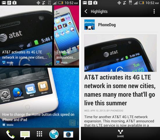 HTC BlinkFeed PhoneDog