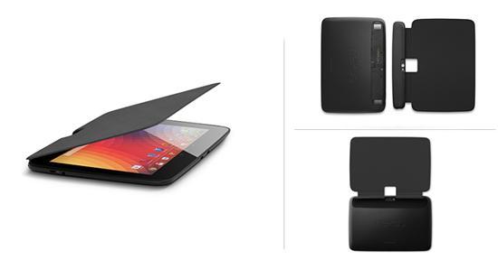 Google Nexus 10 Book Cover Dark Grey