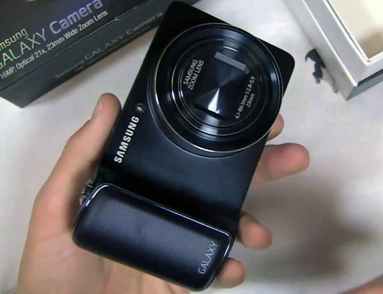 Verizon Samsung Galaxy Camera Cobalt Black