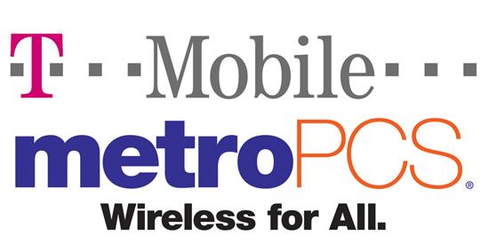 T-Mobile MetroPCS logos