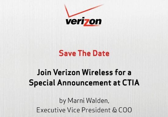 Verizon May 22 CTIA 2013 announcement
