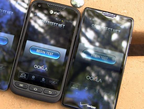 AT&T, Verizon 4G LTE network showdown