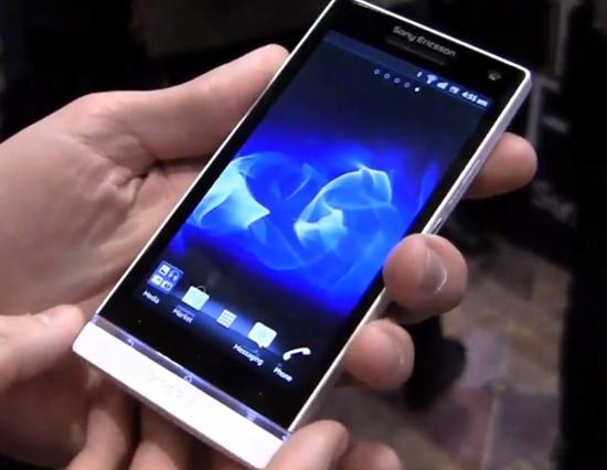 Sony Xperia S white