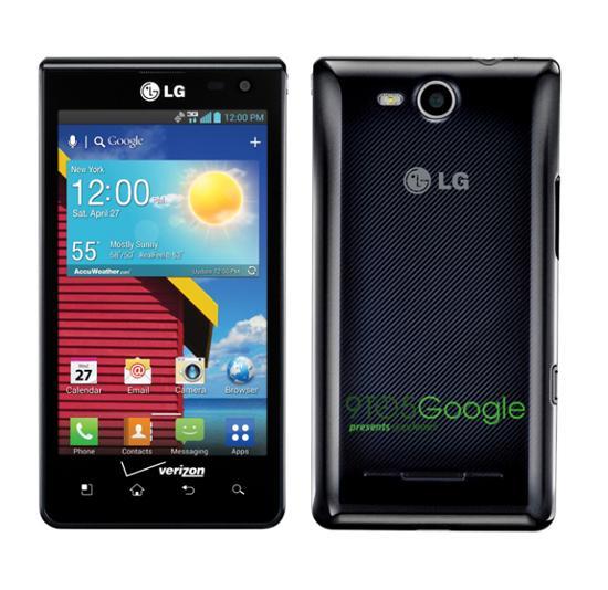 LG Optimus Exceed Verizon prepaid leak