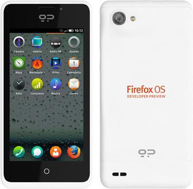 Geeksphone Peak Firefox OS developer phone