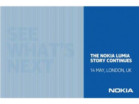 Nokia Lumia May 14 event invitation