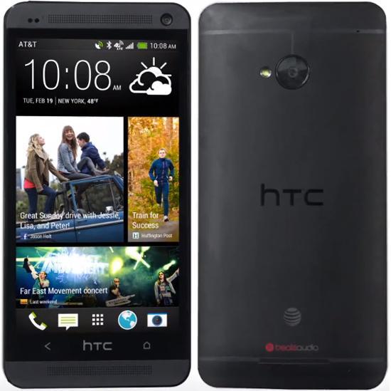 AT&T Stealth Black HTC One