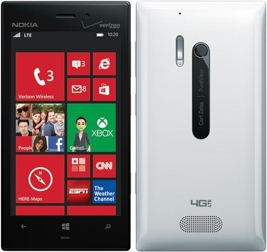 Verizon Nokia Lumia 928 white