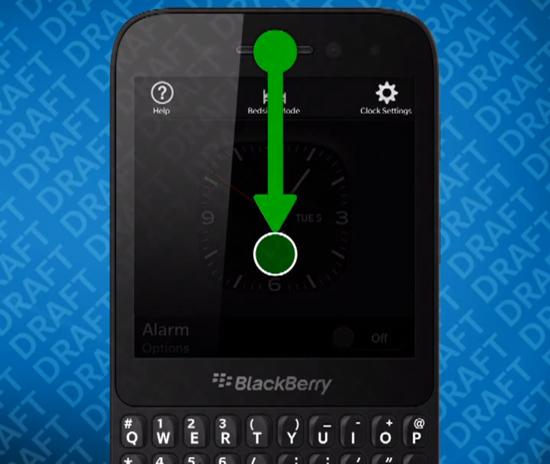 BlackBerry R10 tutorial video leak