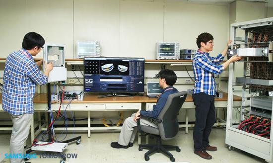 Samsung adaptive array transceiver technology lab test