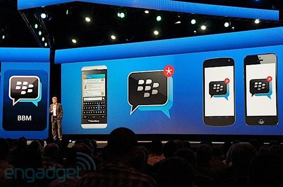 BlackBerry Messenger Android, iOS