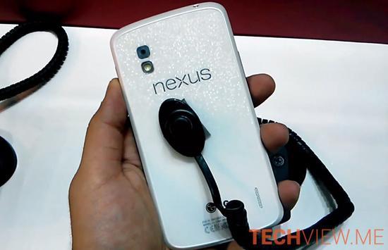 White Google Nexus 4 video leak