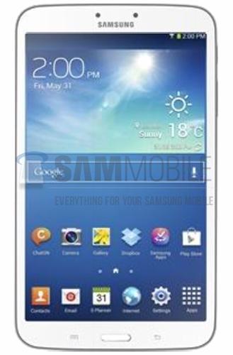 Samsung Galaxy Tab 3 8.0 leak