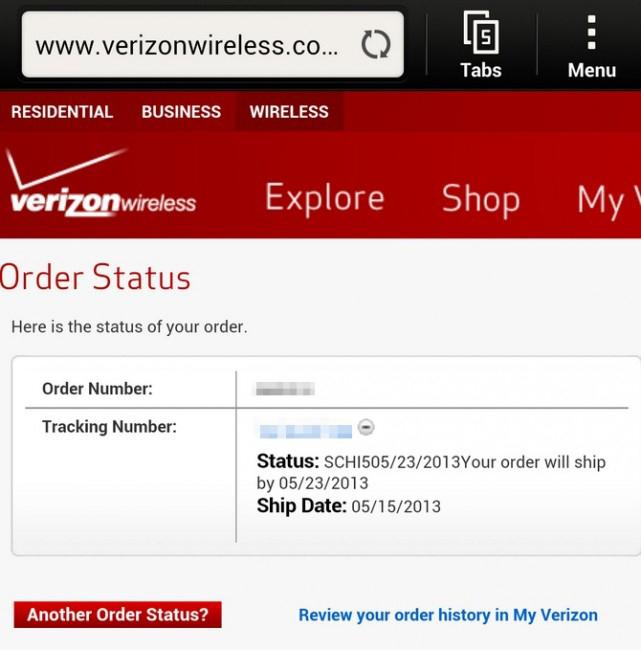 Verizon Samsung Galaxy S 4 pre-orders shipping