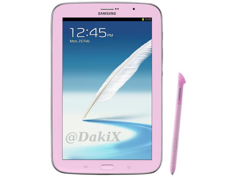 Pink Samsung Galaxy Note 8.0 leak