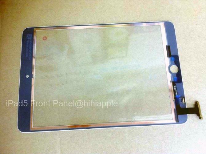 iPad 5 front panel leak