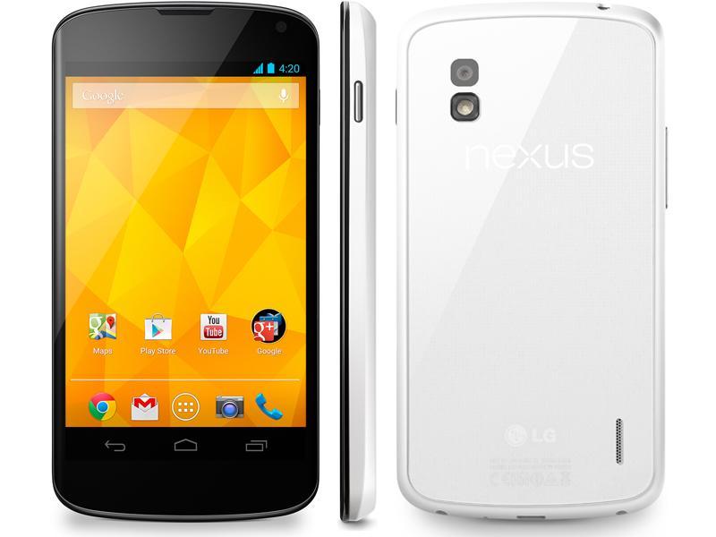 White Google Nexus 4 official