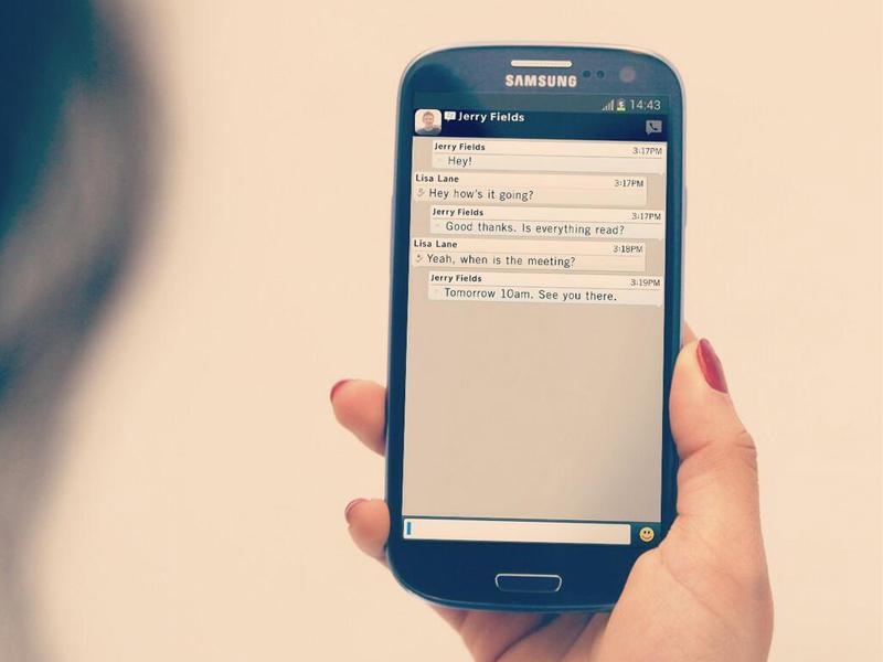 BBM Android Samsung Galaxy S III