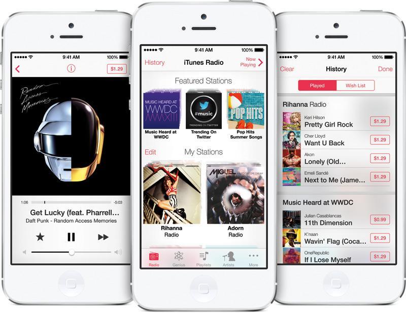 iTunes Radio iPhone 5 official