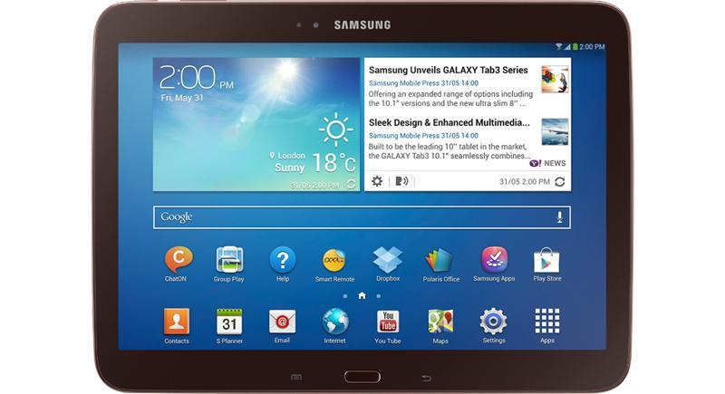 Samsung Galaxy Tab 3 10.1 Gold Brown