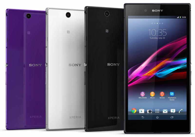 Sony Xperia Z Ultra colors official