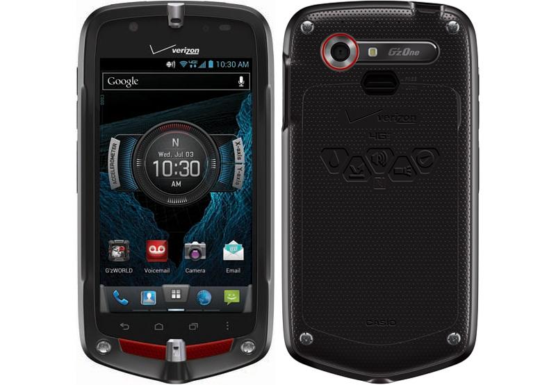 Verizon Casio G'zOne Commando 4G LTE official