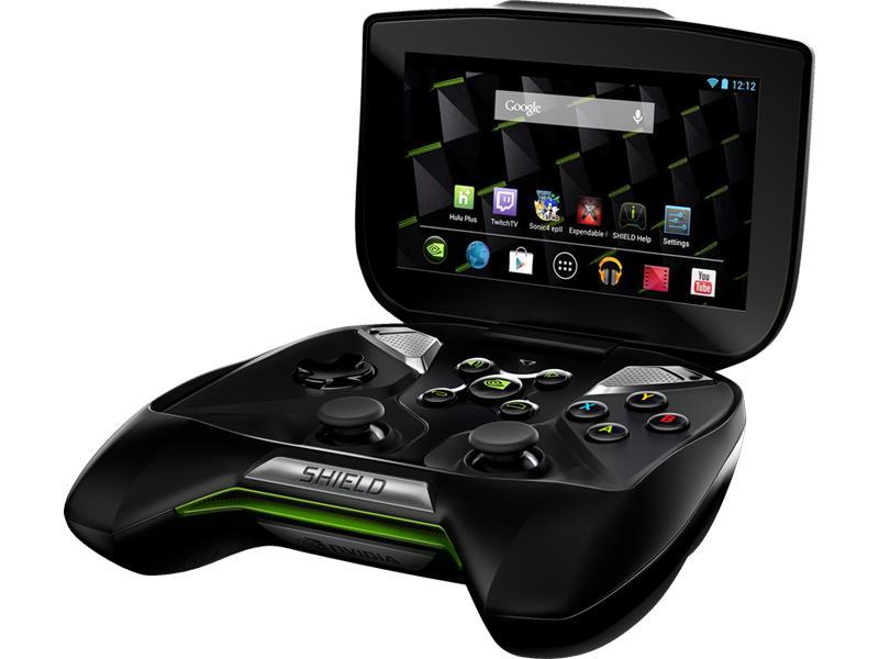 NVIDIA SHIELD open Android 4.2 home screen