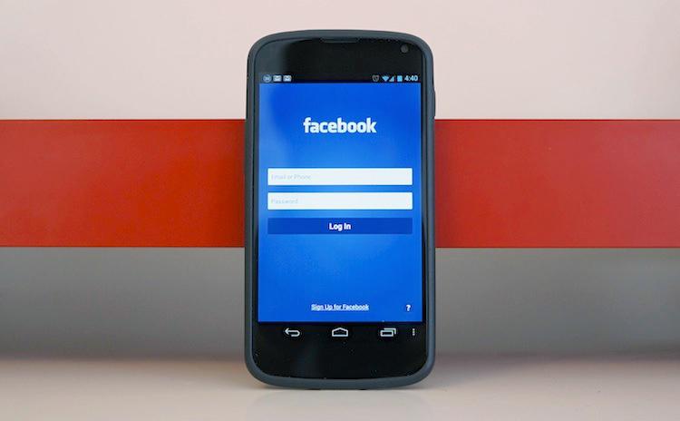 Facebook for Android login