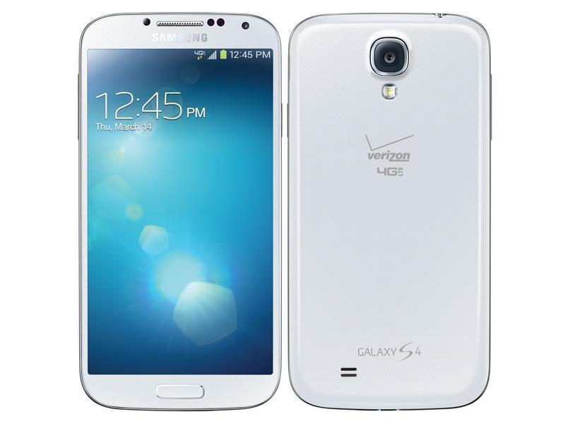 Verizon Samsung Galaxy S 4 White Frost