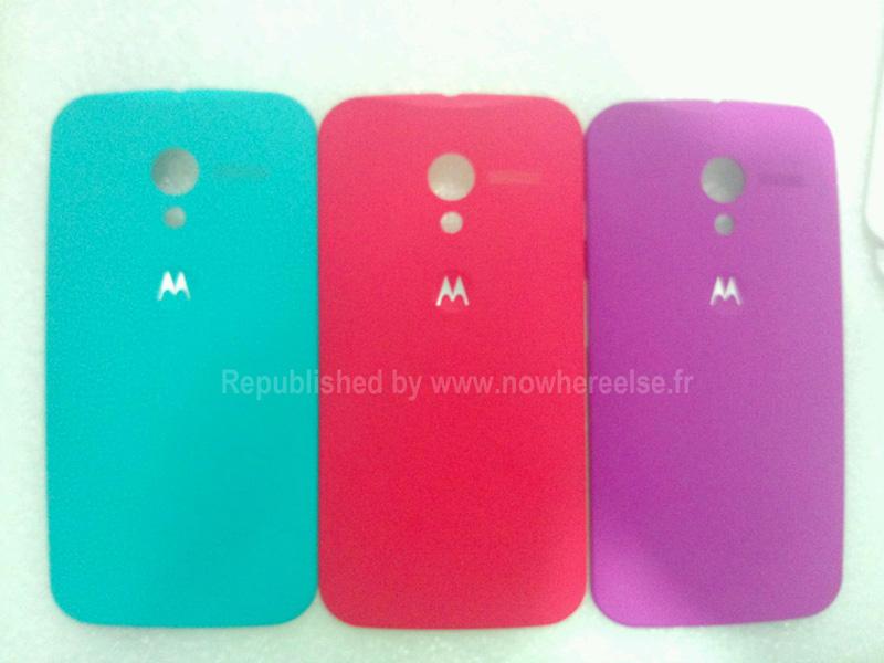Motorola Moto X backplate colors leak