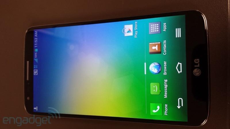 LG Optimus G2 home screen leak