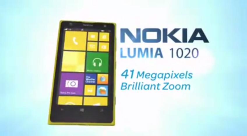 AT&T Nokia Lumia 1020 promo video leak