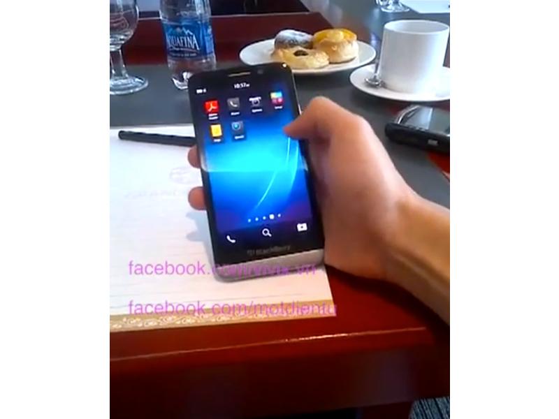 BlackBerry A10 Aristo video leak