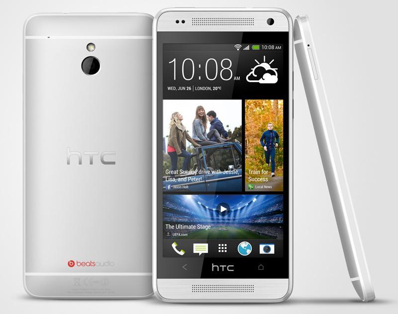 HTC One mini Glacial Silver official