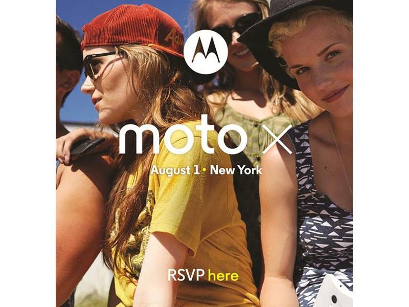 Moto X event invitation